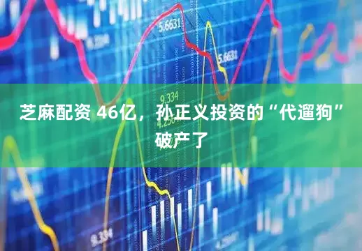 芝麻配资 46亿，孙正义投资的“代遛狗”破产了